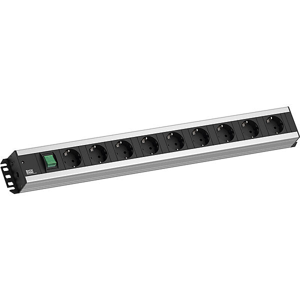 BACHMANN Handwerkerleiste 9fach mit Schalter, 2m Zul 300.004